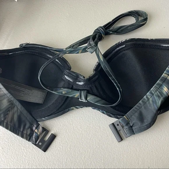 ALL SAINTS NWT SOFIA NELUWA BIKINI TOP STRAPLESS HALTER TOP SWIM - Picture 9 of 12